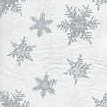 Season's Greetings Pearl/ Silver Snowflakes Wrapping Tissue (20"x30")